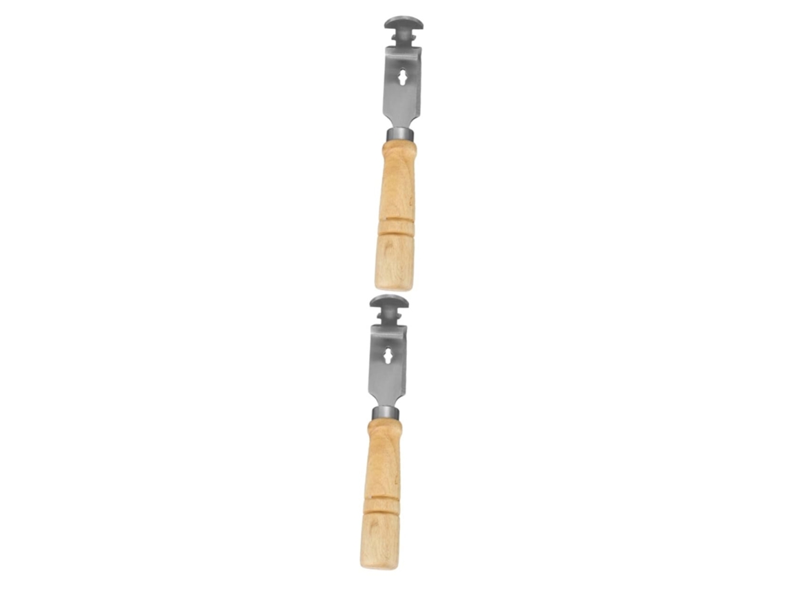 Raspador De Aço Inoxidável Para Limpeza De Quadros De Colmeia (2 Peças)