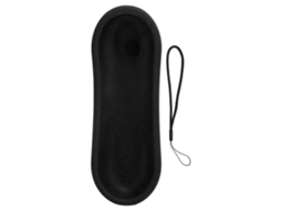 Aetheria capa Protetora de Silicone com Cordão para Controle Remoto Tivo4k Tv Inteligente Preto