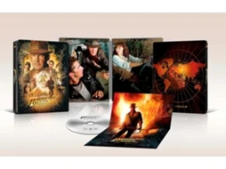Indiana Jones and the Kingdom of the Crystal Skull (4K Ultra HD) (Steelbook) / Indiana Jones y El Reino De La Calavera De Cristal