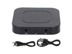 Transmissor e receptor Bluetooth 13 com cabos de áudio e USB CHABERLU