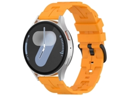 Pulseira De Silicone Kalebol, Cor Sólida, Com Fivela Preta E Ponta Arredondada.