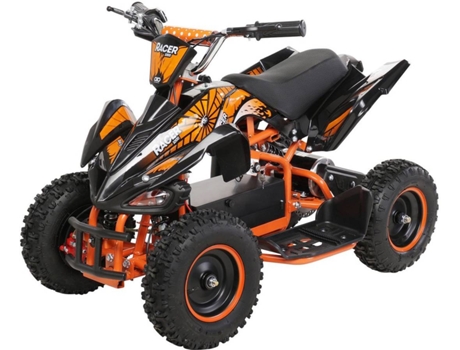 Mini Moto 4  Racer Laranja (Vel. Máxima: 25km/h)