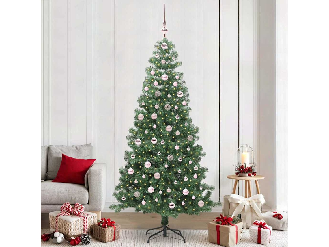 Vidaxl Árvore De Natal Verde 240 Cm Pvc