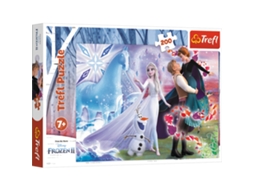 Puzzle 200 Mundo Mágico Das Irmãs Disney Frozen Trefl 13265 Trefl Puzzle