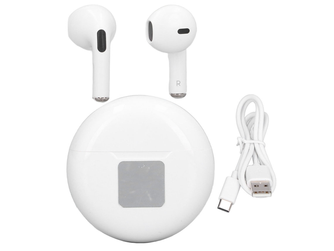 Fones Bluetooth Intra auriculares EOOCOO com Redução de Ruído