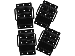 Dobradiças Removíveis E Dobráveis Em Liga Metálica Homoyoyo 4 Peças Para Portas De Flight Cases Armários, Ferragens De