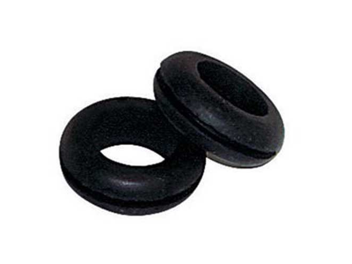 Casco de Borracha Preto 7 Mmplastimo