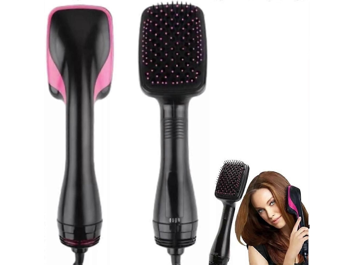 Secador de Cabelo Multifuncional Comfort Comb, 2 em 1: Escova Secadora e Escova Alisadora. TAISHENGDA