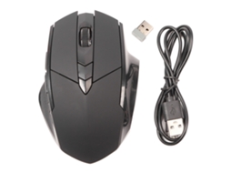 Rato Sem Fio LAXISCREED (bluetooth Tri modo Recarregável Mecânico Silencioso para Escritório e Jogos)