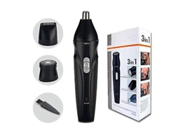 Aparador De Pelos Nasais Recarregável Por Usb Para Homens E Mulheres Kit De Atualização 3 Em 1 Para Remoção De Pelos Conveniente E Sem Dor Aquaforge