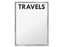 Magnetic Board Travels For The Living Room Espelharte (60x80 Cm)