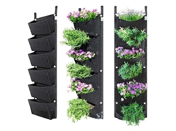 Sacola De Plantio Vertical Para Parede Jardim Externo Worten