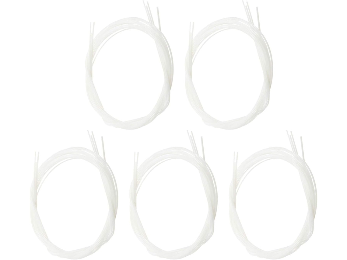 Cordas De Nylon Brancas Para Ukulele, Resposta Rápida E Som Nítido, 5