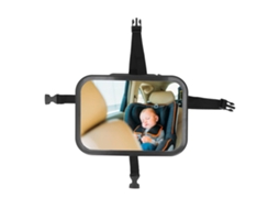 Espelho retrovisor interno para carro com rotação livre e alça ajustável, espelho retrovisor para automóveis.