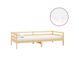 Day Bed, Day Beds Vidaxl Branco Madeira De Pinho (n/a)