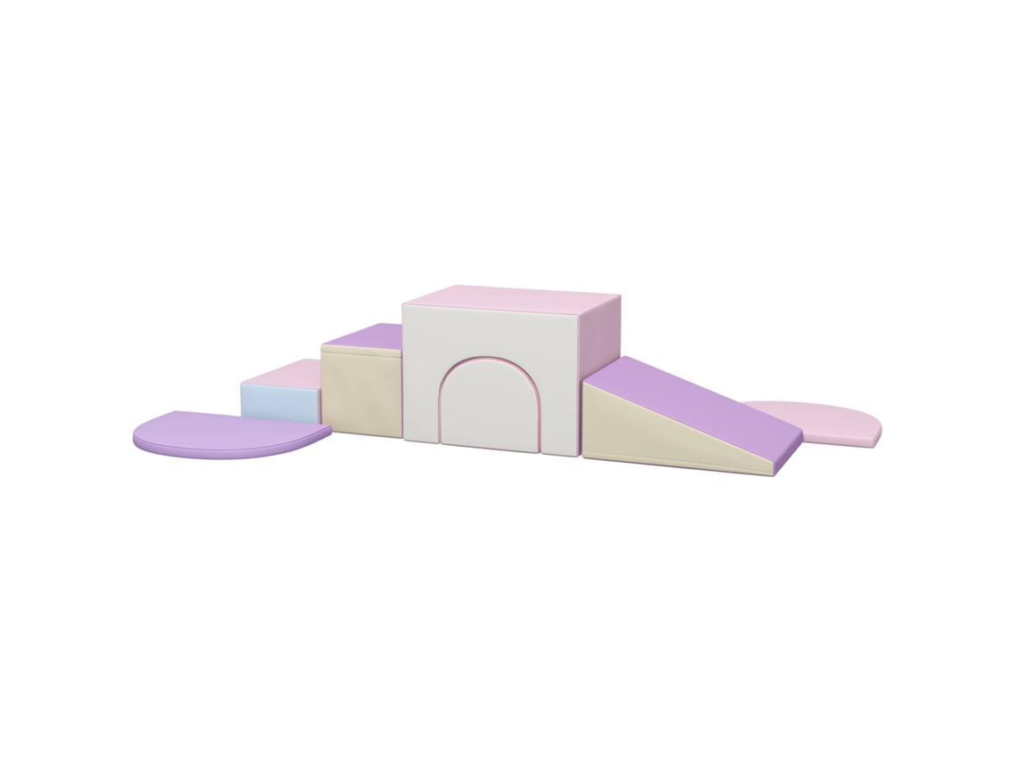 Módulo de Habilidades Motrices Infantis 7pcs Epe Foam (caminho para Bebês, Pré escolar, Multicolorido)