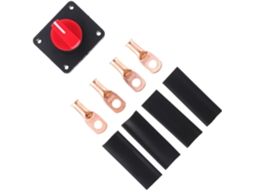 Interruptor Rotativo De Desconexão De Bateria De 300 A Em Abs E Cobre Para Caminhões.