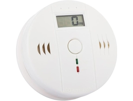 Detector de Monóxido de Carbono TERA Aviso de Alarme de Co Certificado Pela Ce