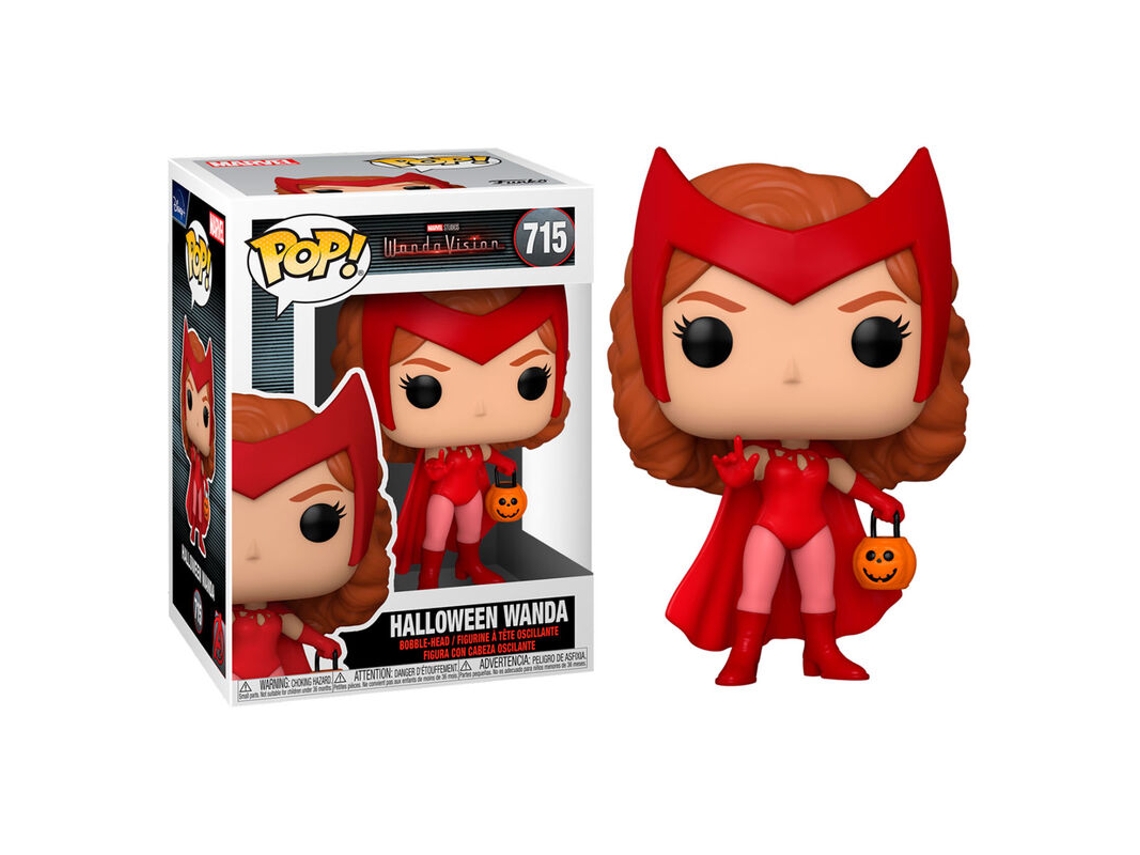 Figura Pop Marvel Wandavision Wanda Halloween