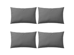 Vidaxl Almofadas Para Exterior 4 Pcs 60x40 Cm Cinzento
