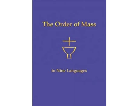 Livro the order of mass in nine languages de various (inglês)
