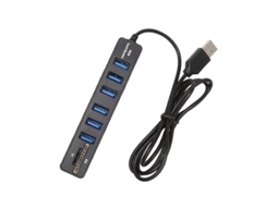 Lurelia Hub Usb 2.0 15620 5 Em 1 Com 3 Portas, Tf/sd, Cabo 60 Cm