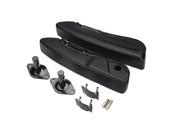 Apoios De Braço, Ângulo Ajustável, Espuma Pu Confortável, 2pcs