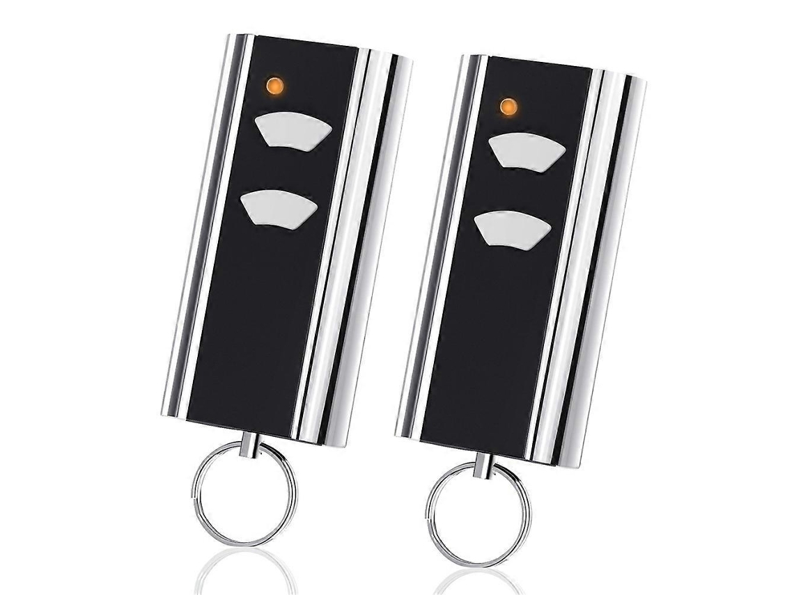Lurelia Conjunto De 2 Comandos Remotos De Porta De Garagem De Substituição Para Rcu 433 2k, Transmissor Portátil 433,92 Mhz