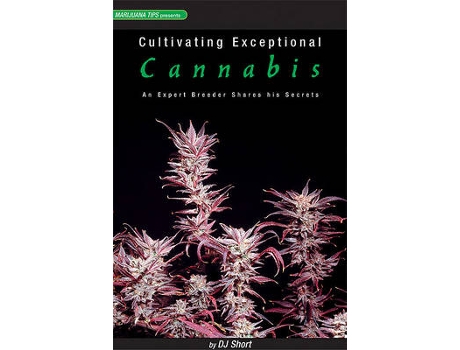 Livro cultivating exceptional cannabis de d j short (inglês)