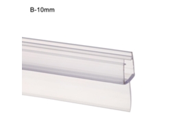 Vedação Portátil B, 10mm Para Porta/janela De Chuveiro, Feita De Pvc Transparente Anticolisão, À Prova D'água