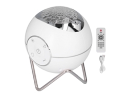 Rebe-projetor De Estrelas Com Carregamento Usb Projetor Led Com Botão Táctil Luz Noturna Com Música Para Quarto Infantil