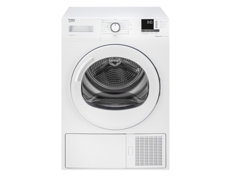 Máquina de Secar Roupa BEKO DH10412RX (10 kg - Bomba de calor - Branco) — 10 kg | Bomba de calor