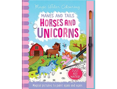 Livro Manes and Tails Horses and Unicorns de Jenny Copper (Inglês - Capa Dura)