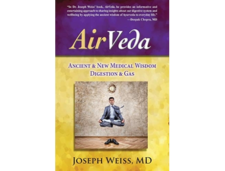 Livro AirVeda Ancient New Medical Wisdom Digestion Gas de Joseph Weiss (Inglês)