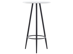 Bar Table, Bar Tables Vidaxl Branco Mdf (n/a)