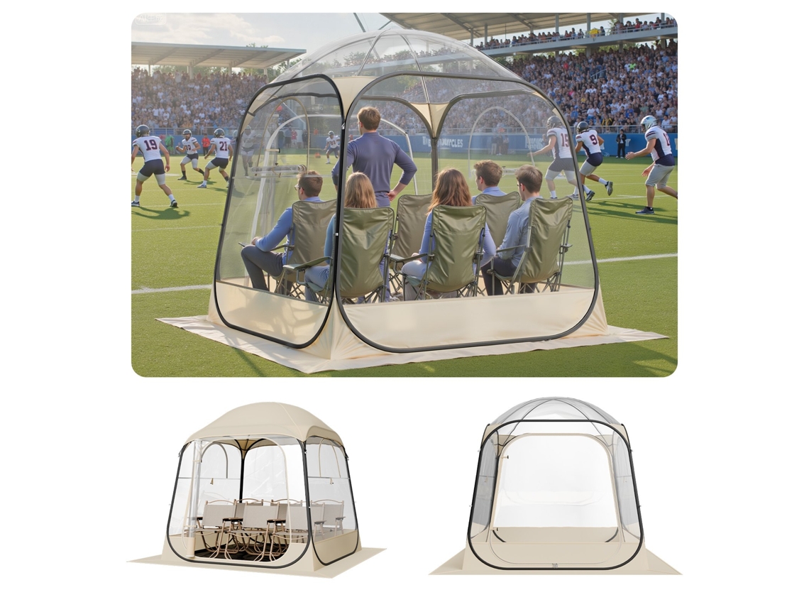 Tenda Desportiva Emergente 183 X 183 X 195 Cm Para 2 4 Pessoas Vevor