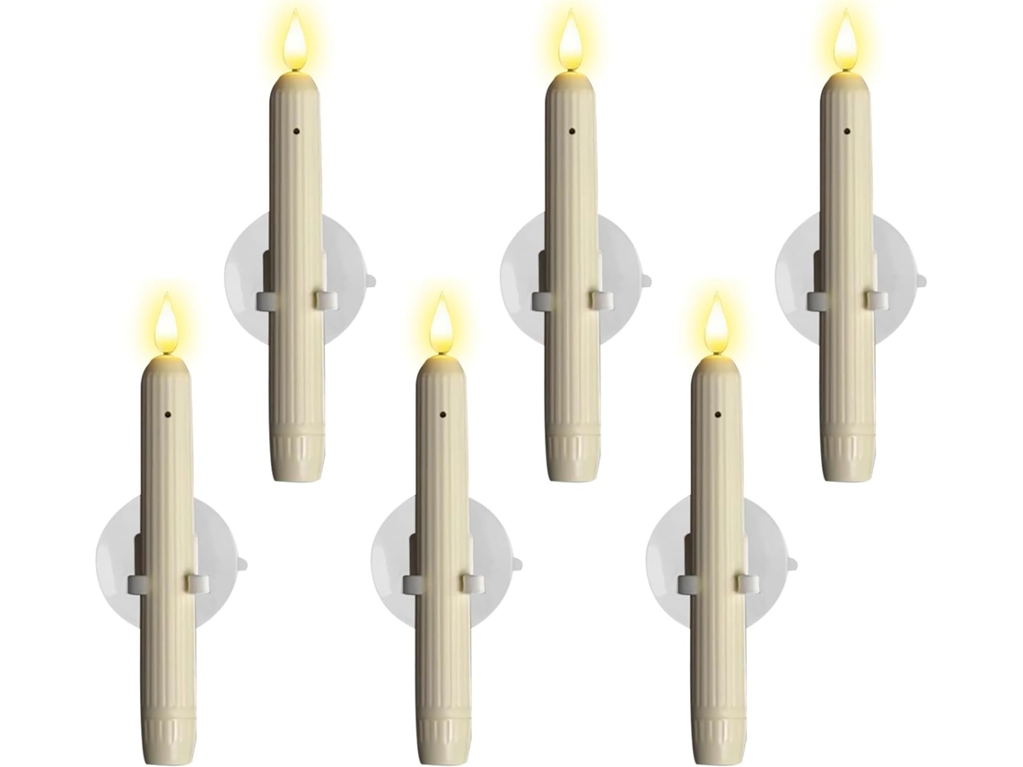 Vela Led Decorativa Sem Chama, Para Uso Em Quarto E Interiores