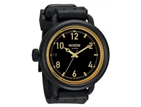 NIXON Outubro A-488-1354 Relógio Masculino Preto Fosco…