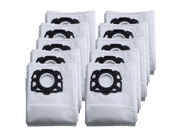 10 pçs/lote não-tecido saco de pó substituição para karcher wd4 wd5 wd6 premium mv4 mv5 mv6 2.863-005.0 2.863-006.0 sacos de lixo peças