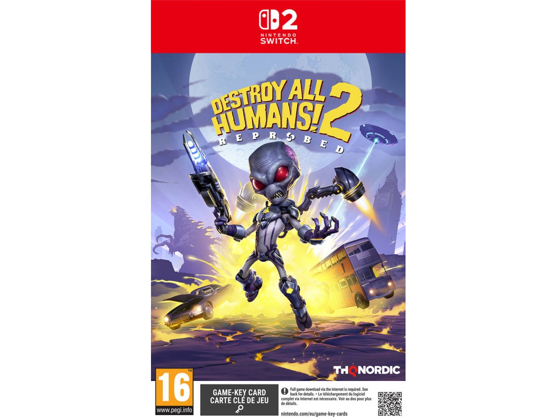 Pré-venda Jogo Nintendo Switch 2 Destroy All Humans! 2 - Reprobed