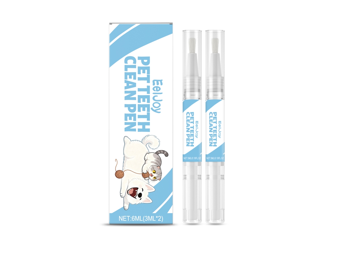 Caneta Limpeza Dental para Cães e Gatos LAXISCREED, Design Ergonômico e Fácil de Usar