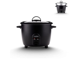 Robot De Arroz Lauben 600bc Capacidade 0,6 L Inserto De Vapor Metálico Tampa De Vidro Temperado