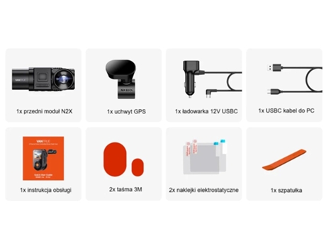 Gravador de vídeo N2x Lte Vantrue