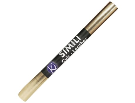 Coupon Simili Couro 66x45 Cm Metalizado Dourado Ki Sign