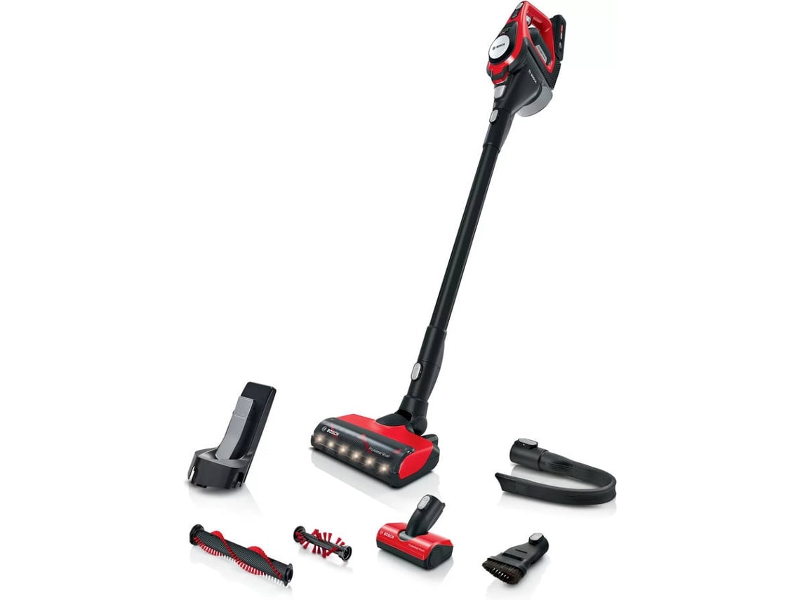 Aspirador Vertical BOSCH BBS8214PET Unlimited 8 ProAnimal (18 V - Autonomia 65 min)