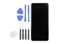 Tela Tft Para Samsung Galaxy S10 6.05 Polegadas Com Moldura Sem Função De Impressão Digital Prata