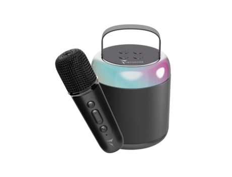 Coluna portátil Tm K2 Bk e coluna de festa Per Feste 5 W Nero TECHMADE