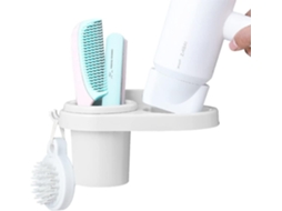 Suporte para Secador de Cabelo, Caixa Parede Organizadora Ar Mazenamento GOKOCO