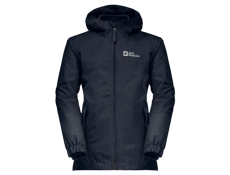 Casaco 3 em 1 À Prova de Água para Raparigas Jack Wolfskin Iceland (Tam: 6/8 anos)