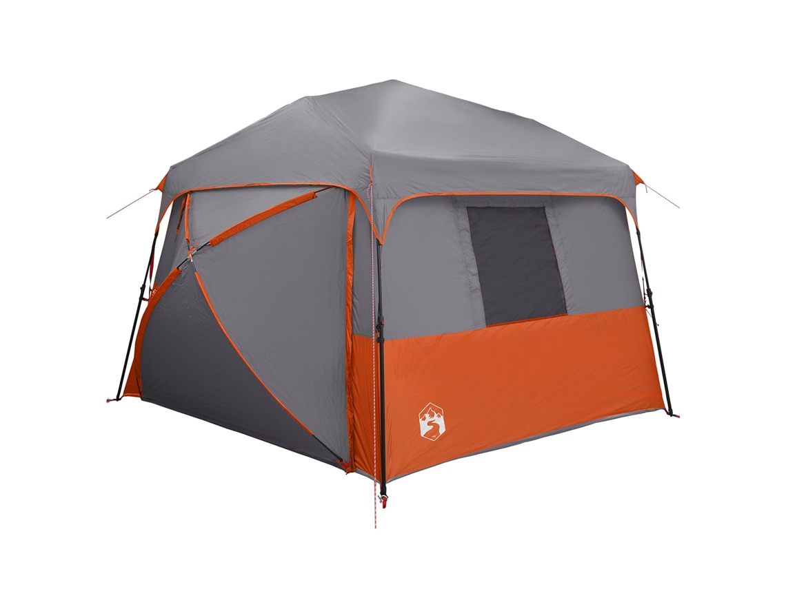 Conjunto 1 Abrigo De Camping Vidaxl Cinzento Poliéster (458 X 458 X 230 Cm)
